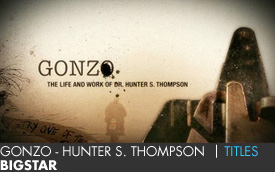 GONZO - HUNTER S. THOMPSON | BIGSTAR